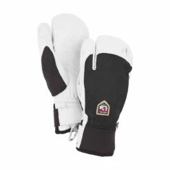 Hestra Army Leather Patrol 3 Finger Glove -Hestra Black 42520.1642722285