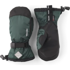 Hestra Gauntlet CZone Jr 3 Finger Gloves (Blue) Blue 4 -Hestra Hestra Gauntlet CZone Jr 3 Finger Gloves Blue Blue 4 2