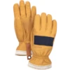 Hestra Njord 5 Finger Navy/Natural Brown Ski Gloves & Mitts Men 10 -Hestra Hestra Njord 5 Finger Navy Natural Brown Ski gloves mitts Men 10