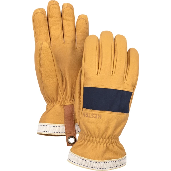 Hestra Njord 5 Finger Navy/Natural Brown Ski gloves & mitts Men 10 Hestra Njord 5 Finger Navy/Natural Brown Ski Gloves & Mitts Men 10 -Hestra Hestra Njord 5 Finger Navy Natural Brown Ski gloves mitts Men 10