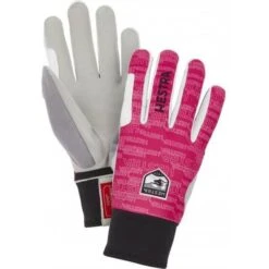 Hestra Windstopper Active Grip Ski Gloves Black Print 11