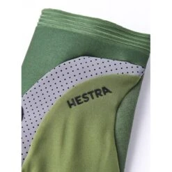 Hestra -Hestra hestra apex reflective short 5 finger cycling gloves olive 6 1206394