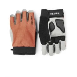 Hestra Bike Guard Short - 5 Finger Gloves - Orange -Hestra hestra bike guard short 5 finger gloves orange 2 1440599
