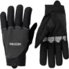Hestra Bike Reflective Long - 5 Finger Bike Gloves - Dark Grey -Hestra hestra bike reflective long 5 finger bike gloves dark grey 1 1207221