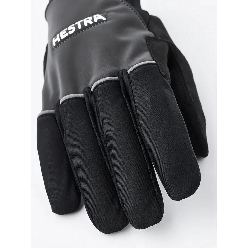 Hestra Bike Reflective Long - 5 Finger Bike Gloves - dark grey Hestra Bike Reflective Long - 5 Finger Bike Gloves - Dark Grey -Hestra hestra bike reflective long 5 finger bike gloves dark grey 5 1207225