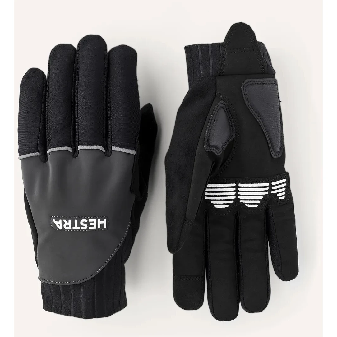 Hestra Bike Reflective Long - 5 Finger Bike Gloves - dark grey Hestra Bike Reflective Long - 5 Finger Bike Gloves - Dark Grey -Hestra hestra bike reflective long 5 finger bike gloves dark grey 6 1207226