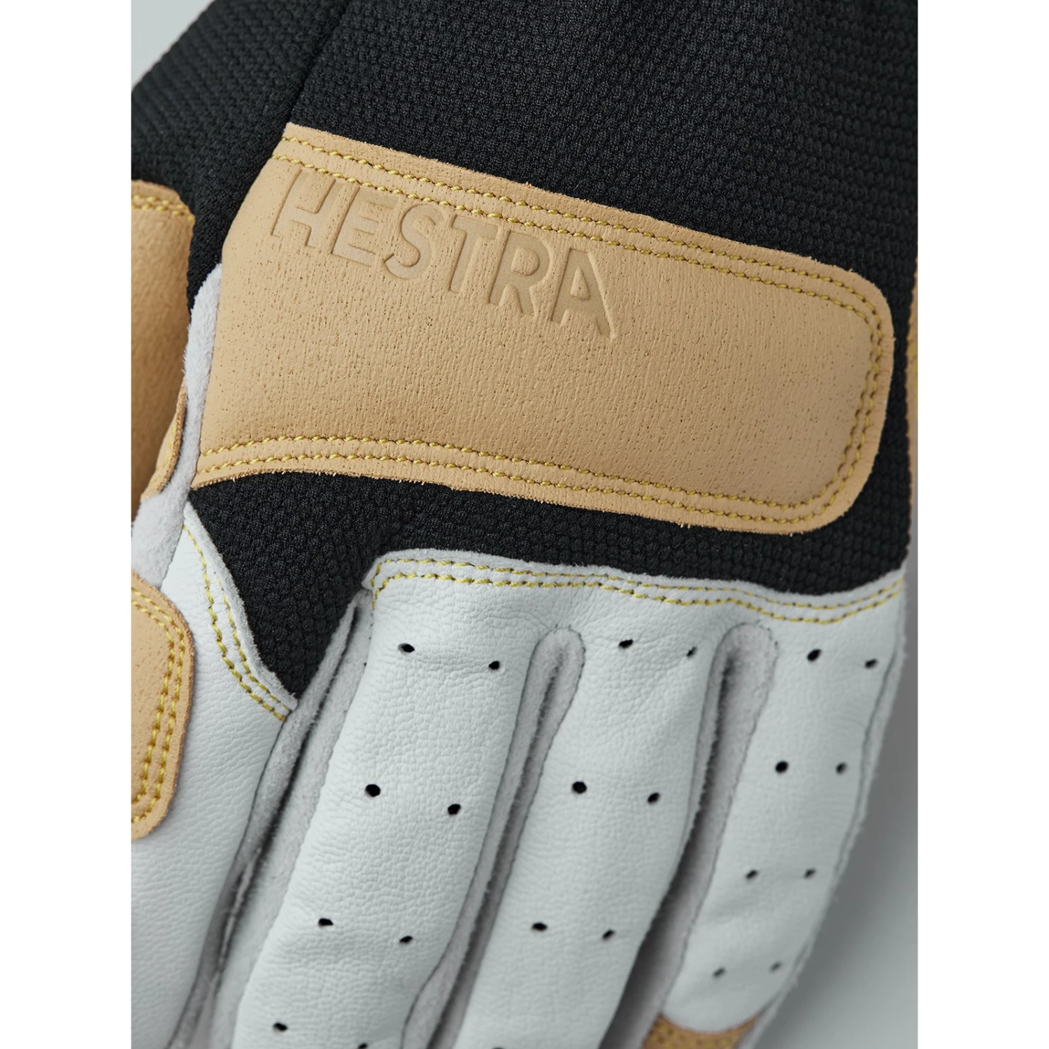 Hestra Climbers Long - 5 Finger Gloves - offwhite / black Hestra Climbers Long - 5 Finger Gloves - Offwhite / Black -Hestra hestra climbers long 5 finger gloves offwhite black 3 1441038