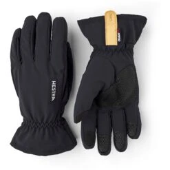Hestra CZone Contact Pick Up - 5 Finger Gloves - Black