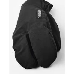 Hestra CZone Mistral Split Mitt 3 Finger Bike Gloves - Black -Hestra hestra czone mistral split mitt 3 finger bike gloves black 2 1552554