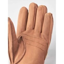 Hestra Deerskin Primaloft Rib Leather Gloves - Cork -Hestra hestra deerskin primaloft rib leather gloves cork 2 1070857