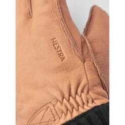 Hestra Deerskin Primaloft Rib Leather Gloves - Cork -Hestra hestra deerskin primaloft rib leather gloves cork 3 1070858