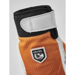 Hestra Ergo Grip Active - 5 Finger Outdoor Gloves - Orange/offwhite -Hestra hestra ergo grip active 5 finger gloves orange offwhite 7 1552979