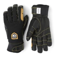 Hestra Ergo Grip Active - 5 Finger Outdoor Gloves - Black/black