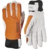 Hestra Ergo Grip Active Wool Terry - 5 Finger Outdoor Gloves - Orange/offwhite -Hestra hestra ergo grip active wool terry 5 finger gloves orange offwhite 1a 1553057