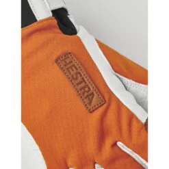 Hestra Ergo Grip Active Wool Terry - 5 Finger Outdoor Gloves - Orange/offwhite -Hestra hestra ergo grip active wool terry 5 finger gloves orange offwhite 7 1553061