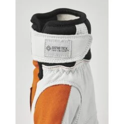 Hestra Ergo Grip Active Wool Terry - 5 Finger Outdoor Gloves - Orange/offwhite -Hestra hestra ergo grip active wool terry 5 finger gloves orange offwhite 8 1553062