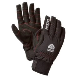 Hestra 7 Hestra Ergo Grip Long Finger Bike Gloves - Black