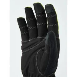 Hestra Ergo Grip Long - 5 Finger Bike Gloves - Yellow / Black -Hestra hestra ergo grip long 5 finger bike gloves yellow black 2 1208132