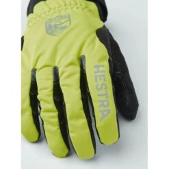 Hestra Ergo Grip Long - 5 Finger Bike Gloves - Yellow / Black -Hestra hestra ergo grip long 5 finger bike gloves yellow black 5 1208135