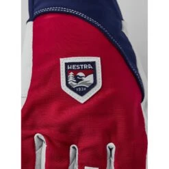 Hestra Ergo Grip Race Cut 5-finger Bike Gloves - Red/navy -Hestra hestra ergo grip race cut 5 finger gloves red navy 4 1070937