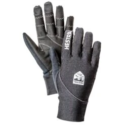 Hestra Ergo Grip Race Cut Bike Fullfinger Gloves - Black / Black