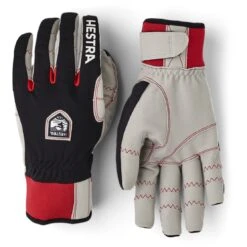 Hestra Ergo Grip Windstopper Race - 5 Finger Cross Country Gloves - Black