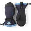 Hestra Gauntlet CZone Junior Mittens - Dark Navy/turquoise -Hestra hestra gauntlet czone jr 1324847