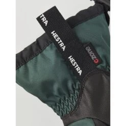 Hestra Gauntlet CZone Junior Mittens - Bottle Green/black -Hestra hestra gauntlet czone jr 1324853