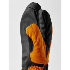 Hestra Gauntlet CZone Junior - 3 Finger Gloves - Orange/graphite -Hestra hestra gauntlet czone junior 3 finger gloves orange graphite 2 1553961