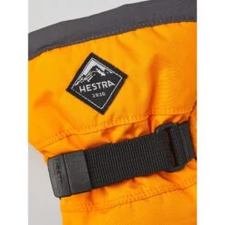 Hestra Gauntlet CZone Junior Mittens - Orange/graphite -Hestra hestra gauntlet czone junior mittens orange graphite 5 1553591