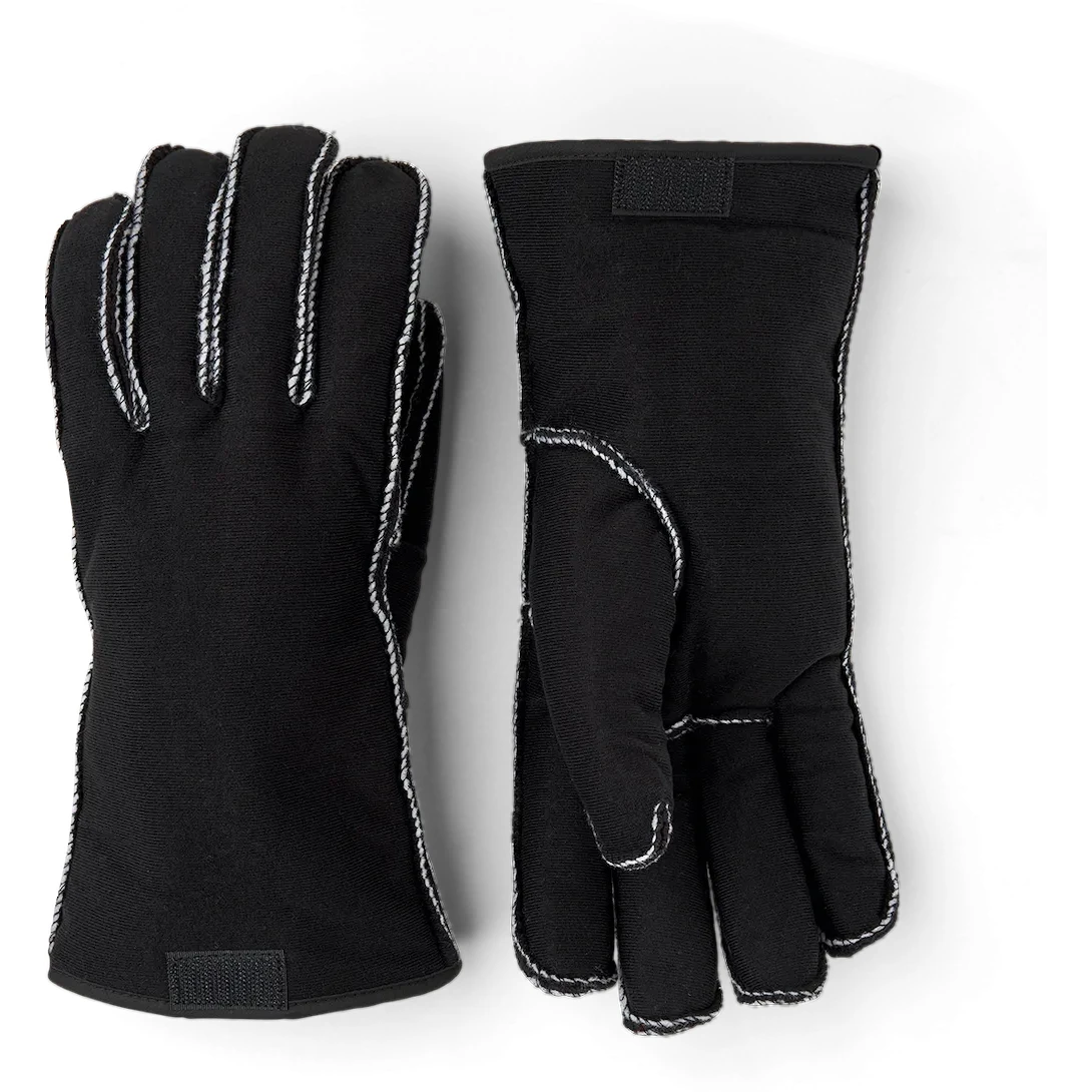 Hestra Powder Gauntlet - 5 Finger Ski Gloves - black Hestra Powder Gauntlet - 5 Finger Ski Gloves - Black -Hestra hestra gauntlet sr 1325342 1