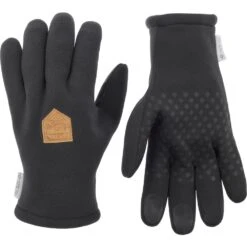 Hestra Infinium Fleece - 5 Finger Outdoor Gloves - Black