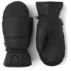Hestra Leather Box Mittens - Black
