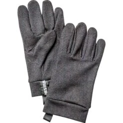 Hestra Multi Active - 5 Finger Liner Gloves - Charocoal