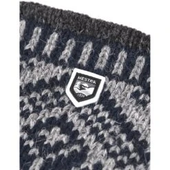 Hestra Nordic Wool Mittens - Navy/grey -Hestra hestra nordic wool mittens navy grey 2 1071333
