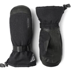 Hestra Powder Gauntlet Mittens - Black