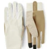 Hestra Sprint Long - 5 Finger Bike Gloves - Almond White / Almond White -Hestra hestra sprint long 5 finger bike gloves almond white almond white 1a 1442241
