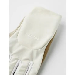 Hestra Sprint Long - 5 Finger Bike Gloves - Almond White / Almond White -Hestra hestra sprint long 5 finger bike gloves almond white almond white 3 1442243