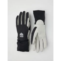 Hestra Tactility Pull Over - 5 Finger Gloves - Black/light Grey -Hestra hestra tactility pull over 5 finger bike gloves black light grey 8 1328125