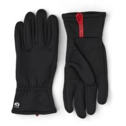 Hestra Touch Point Fleece Liner Sr. - 5 Finger Gloves - Black