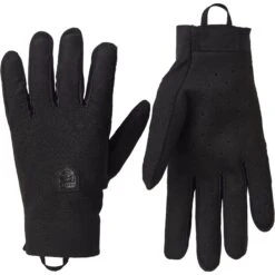 Hestra Ventair Long - 5 Finger Bike Gloves - Black