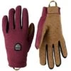Hestra Ventair Long - 5 Finger Bike Gloves - Dark Red -Hestra hestra ventair long 5 finger bike gloves dark red 4 1442818