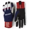Hestra Windstopper Race Tracker - 5 Finger Gloves - Navy/red -Hestra hestra windstopper race tracker 5 finger gloves navy red 1 1553328