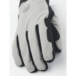 Hestra Windstopper Tracker - 5 Finger Bike Gloves - Beige/black -Hestra hestra windstopper tracker 5 finger bike gloves beige black 5 1552688