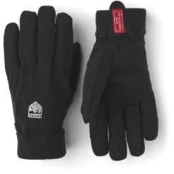 Hestra Windstopper Tracker - 5 Finger Bike Gloves - Black