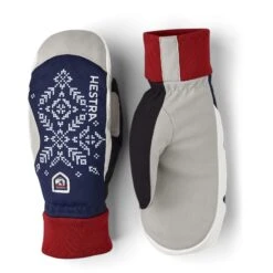 Hestra Women's XC Primaloft Mittens - Dark Navy Print