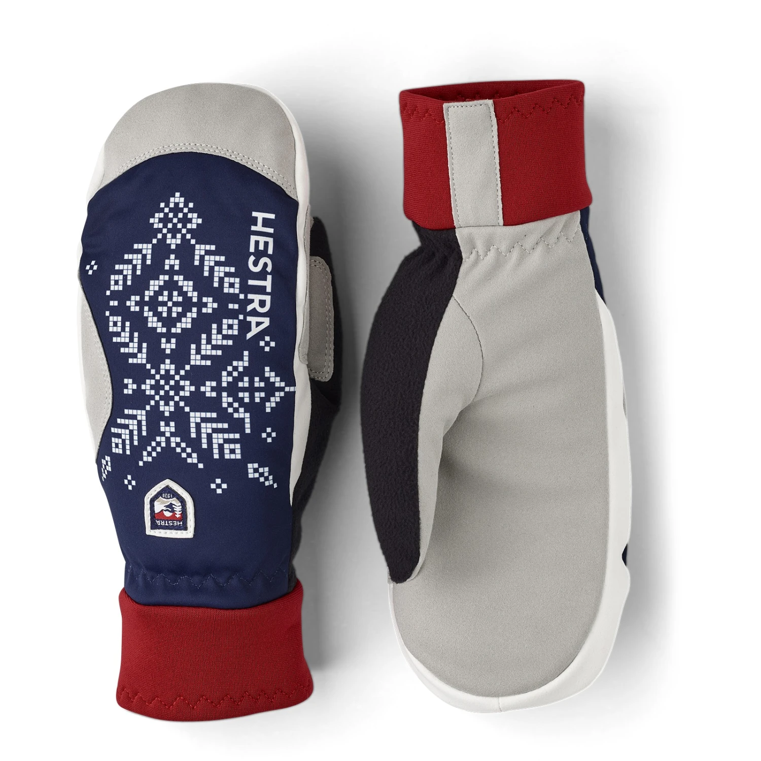 Hestra Women's XC Primaloft Mittens - dark navy print Hestra Women's XC Primaloft Mittens - Dark Navy Print -Hestra hestra womens xc primaloft mittens dark navy print 1 1555602